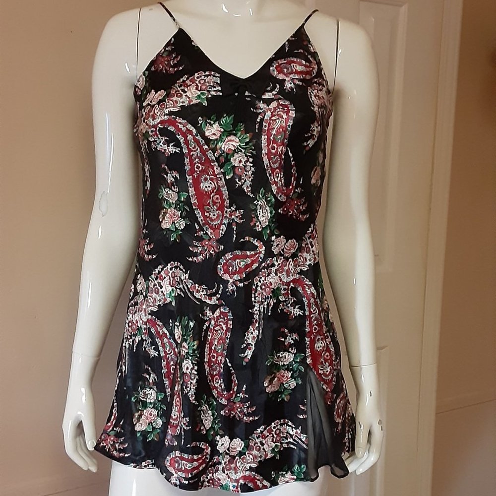 Vintage Victoria's Secret Paisley Nighty